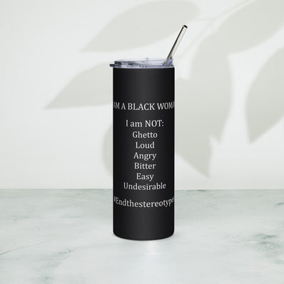 Black Stainless Steel Tumblers