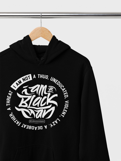 I Am A Black Man, I Am Not Circle Hoodie