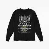 Support Black Businesses Skyline Long Sleeve T-Shirt