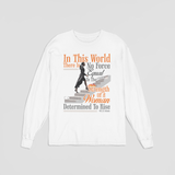 W. E. B. Du Bois Determined To Rise Long Sleeve T-Shirt