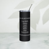 Black Stainless Steel Tumblers
